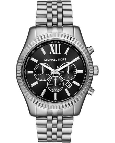 Michael Kors Lexington Chronograph Watch - Metallic