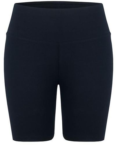 Miso High Waisted Cycling Shorts Ladies - Blue