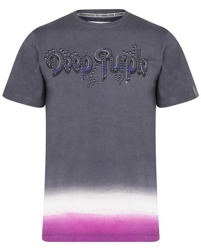 Replay Deep Purple T-shirt - Grey