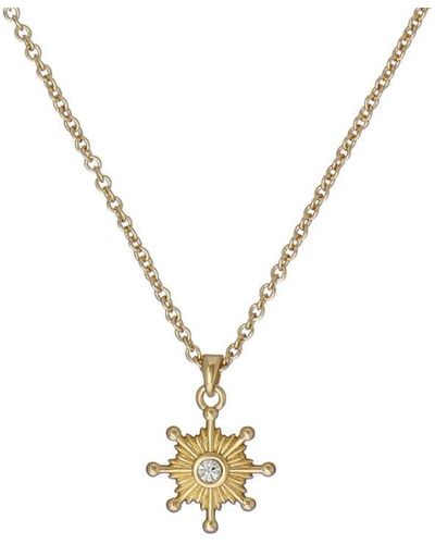 Ted Baker Crystal Star Pendant Necklace - Metallic