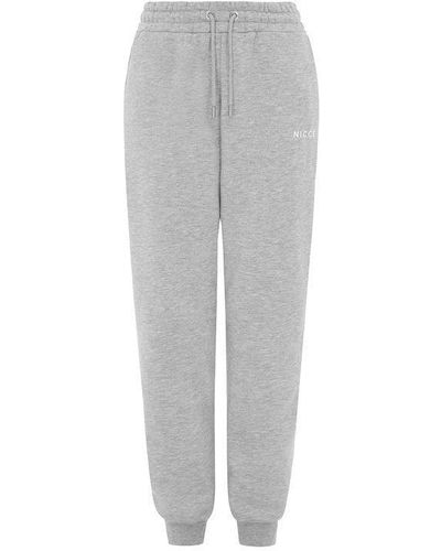 Nicce London Relaxed Joggers - Grey