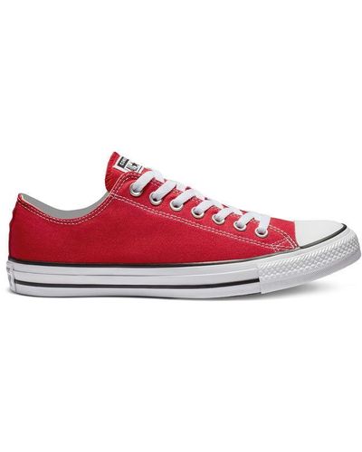 Converse Chuck Taylor All Star Ox Trainers - Red