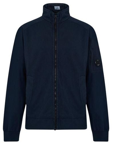 C.P. Company Zip Sweatshirt - Blue