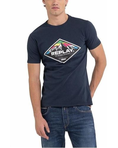 Replay M6299 T-shirt - Blue