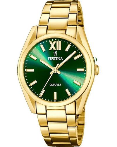 Festina Ladies Alegria Gold Watch F20640/9 - Metallic