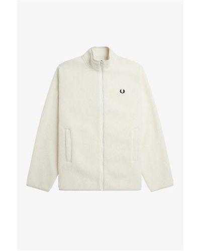 Fred Perry Fred Borg Fleece Ld41 - White