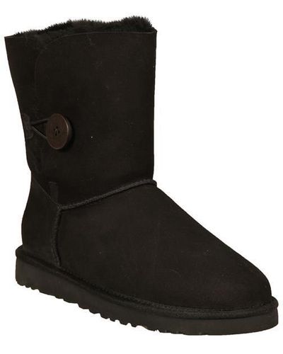 UGG Bailey Button Boots - Black