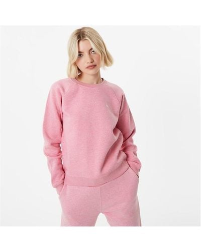 Jack Wills Astbury Raglan Crew Sweatshirt - Pink