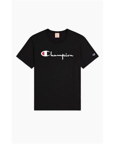 Champion T Shirt - Black