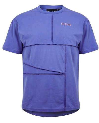 Nicce London Merson T-shirt - Blue