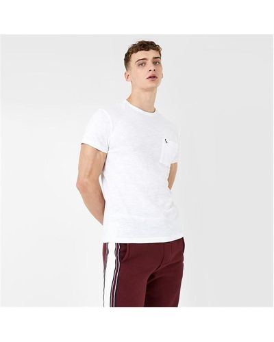 Jack Wills Ayleford Logo T-shirt - White