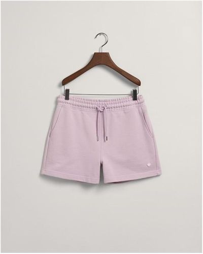 GANT Relaxed Fit Icon G Essential Shorts - Pink