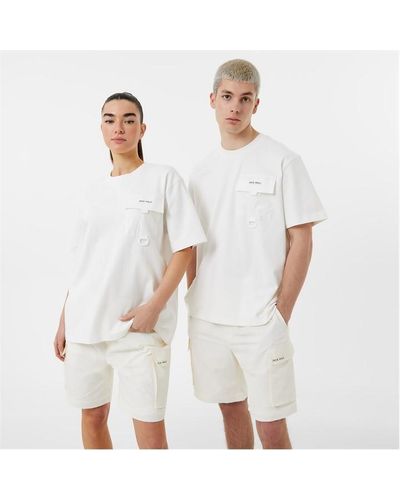 Jack Wills Tech Pocket T-shirt - White