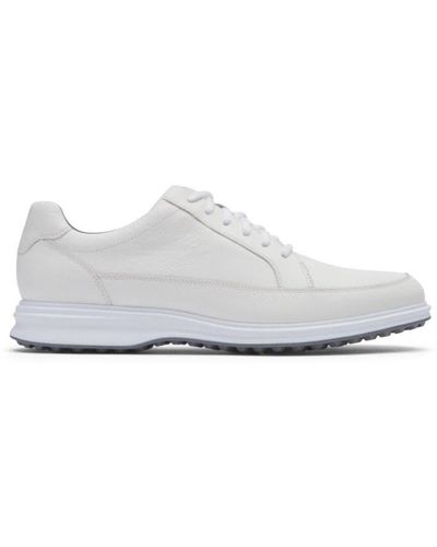 Rockport Total Motion Links Lace To Toe White