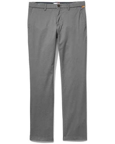 Timberland Twill Chino Trousers - Grey