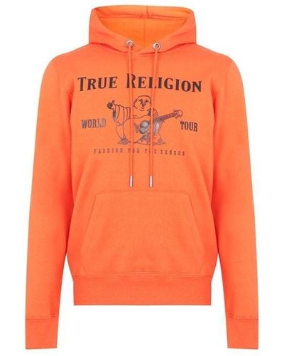 True Religion Buddha Oth Hoodie - Orange