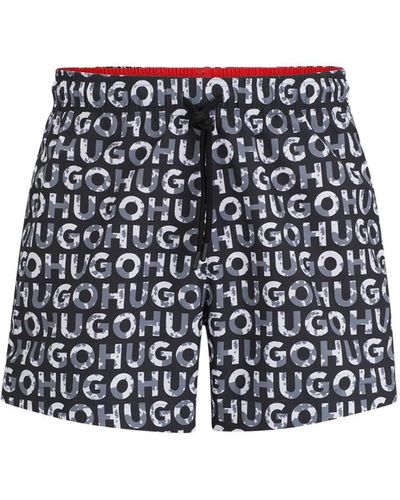HUGO Tortuga Swim Shorts - Blue