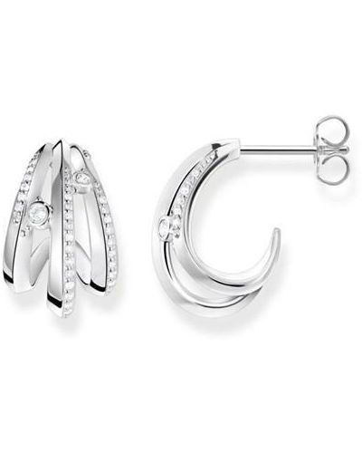 Thomas Sabo Sterling Silver Earrings H2231-051-14 - Metallic