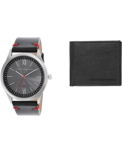 French Connection Fc Analog Watch Sn99 - Black