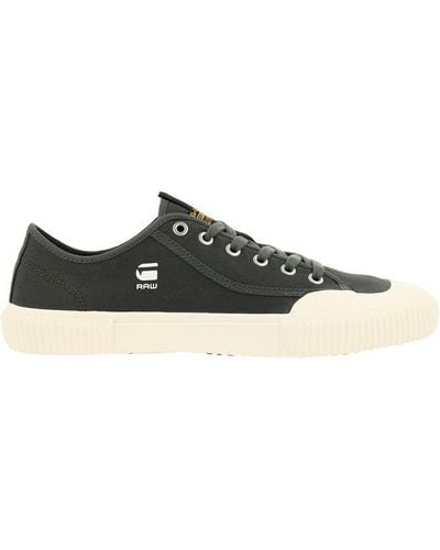 G-Star RAW Noril Canvas Low Trainers - Green
