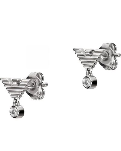 Emporio Armani Ladies Earrings - Metallic