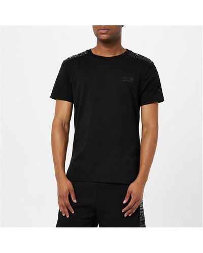 Moschino Tape Logo T-shirt - Black