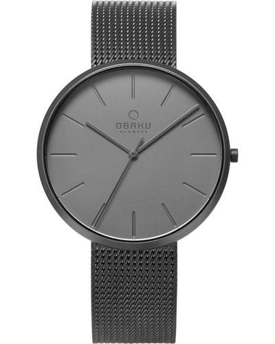 Obaku Unisex Watch - Grey