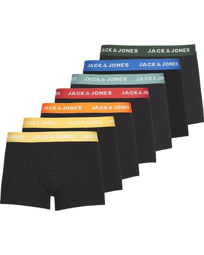 Jack & Jones Vito 7-pack Boxer Trunk - Black