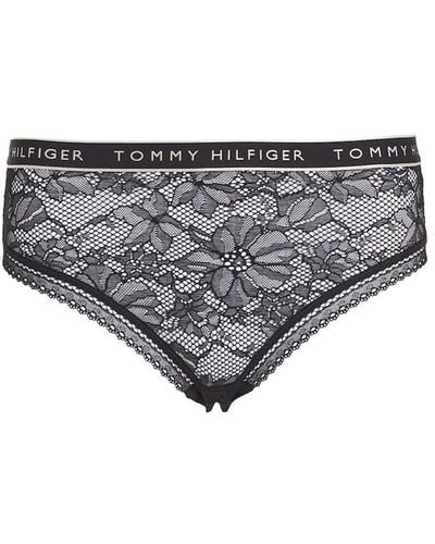 Tommy Hilfiger High Waist Bikini (ext Sizes) - Grey