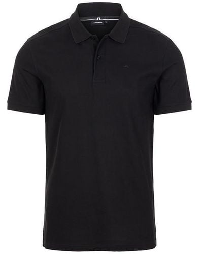 J.Lindeberg Troy Polo Shirt - Black