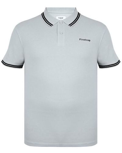 Firetrap Lazer Polo Shirt - Grey