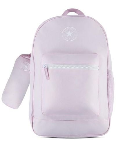 Converse Backpack With Pencil Case - Purple
