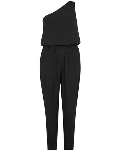 DKNY Shoulder Jumpsuit - Black