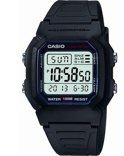 G-Shock Sports Gear Chrono Watch W-800h-1aves - Blue