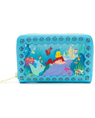 Loungefly Disney Zip Wallet 15 - Blue