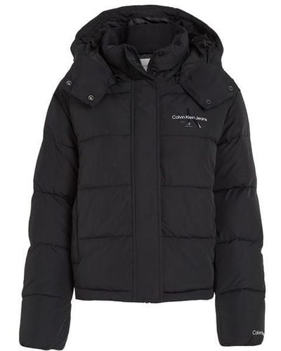 Calvin Klein Essential Padded Jacket - Black
