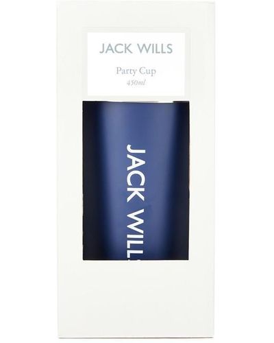 Jack Wills Wills Designer Beverage Cup - Blue