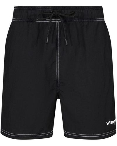 Wrangler Lima Swim Shorts - Black