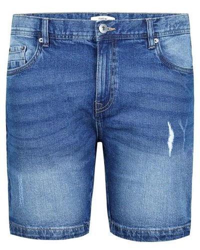 Firetrap Denim Shorts - Blue