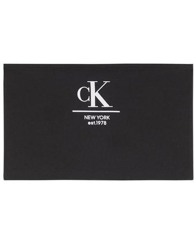 Calvin Klein Ckj Boob Tube Ld31 - Black