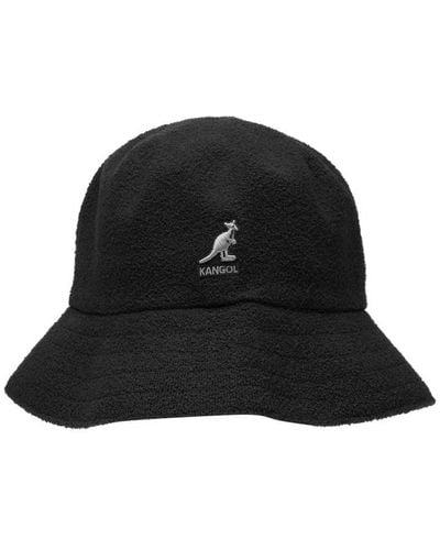 Kangol Boucle Bucket Hat - Black