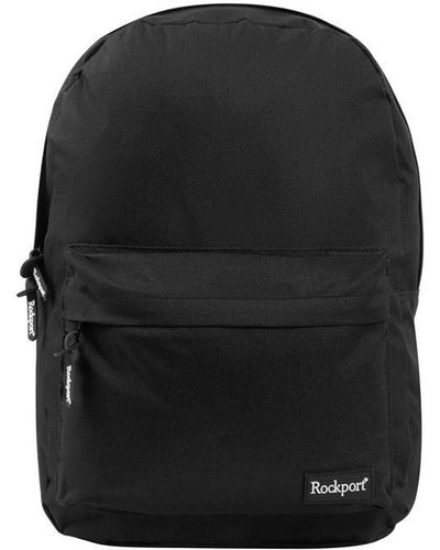 Rockport Zip Edge Backpack - Black