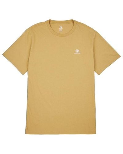 Converse Logo T Shirt - Yellow
