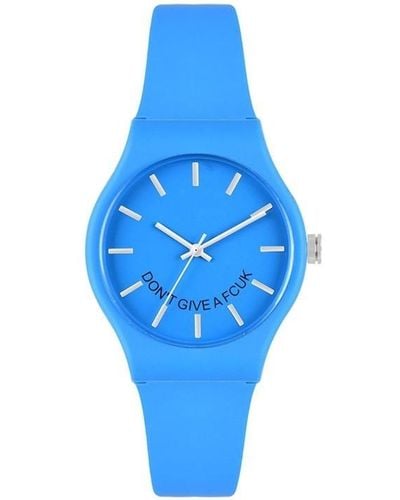 French Connection Fc Anlg Bd Watch 99 - Blue