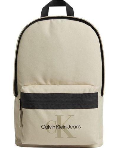 Calvin Klein Sports Essentials Campus Backpack - Natural