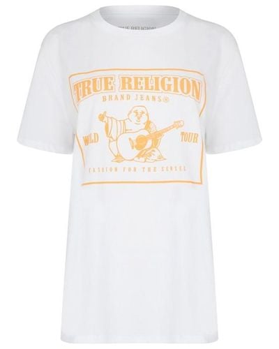 True Religion Boyfriend T-shirt - White