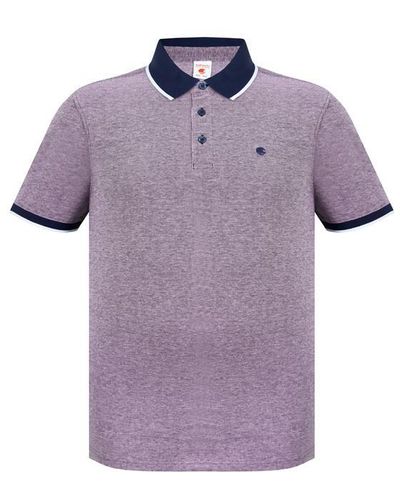 SoulCal & Co California Pique Polo Shirt - Purple