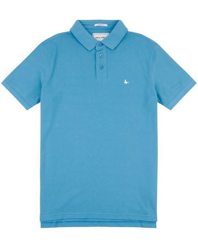 Jack Wills Ald Pqe Polo Sn99 - Blue