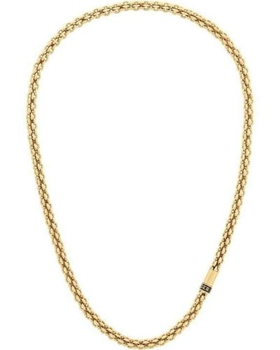 Tommy Hilfiger Gold Plated Chain Necklace - Metallic