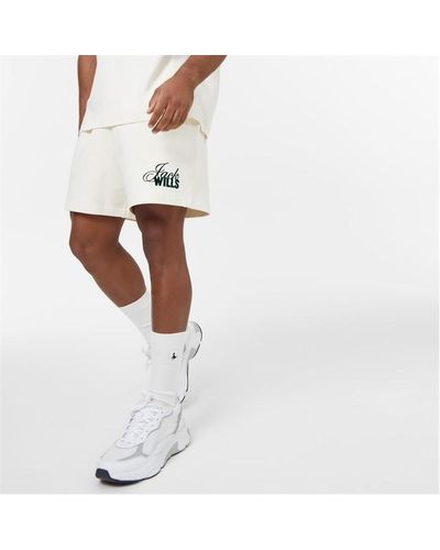 Jack Wills Vintage Shorts - White